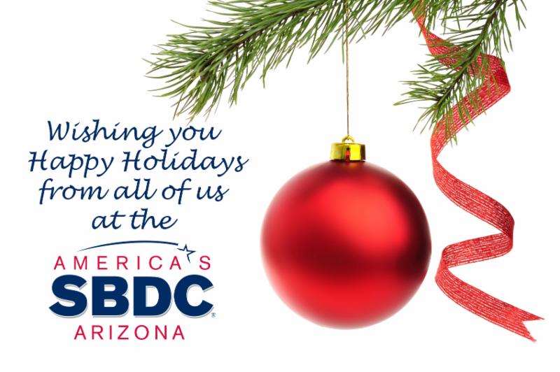 Happy Holidays from the Arizona SBDC Network! conta.cc/1SxLdpZ
