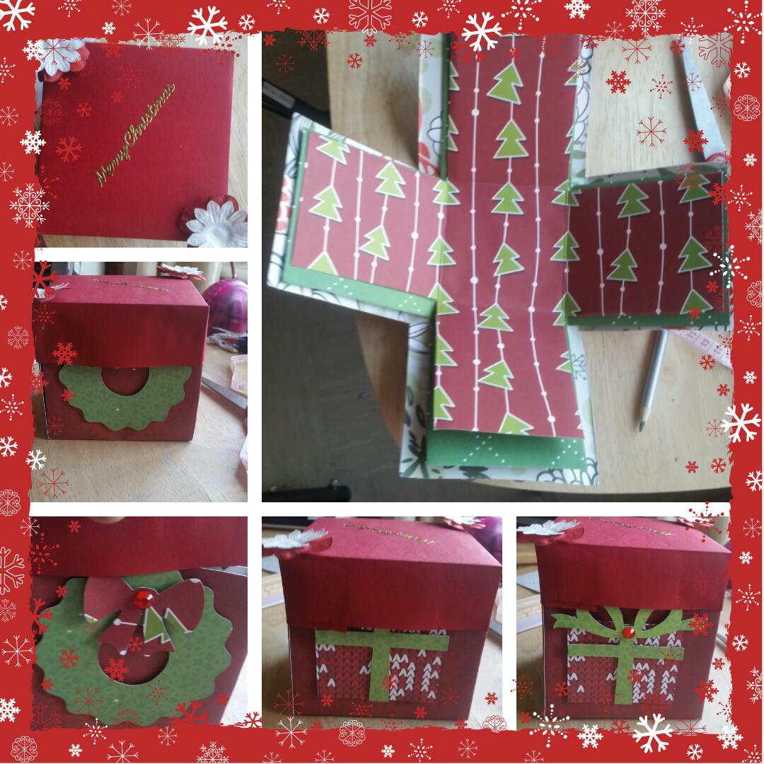 sarahedavidson's tweet image. My first attempt at #explodingboxcard also have another #explodingboxcard in progress 😄😄😄