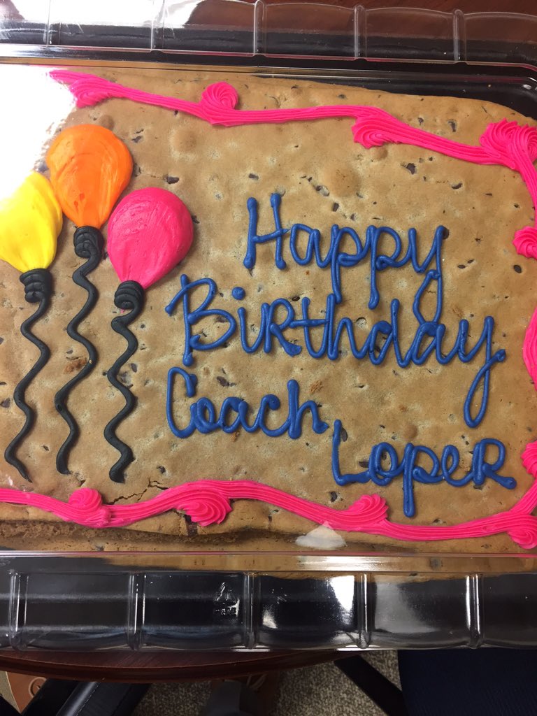 CoachLeeLoper's tweet photo. The love is real. Big thanks for my birthday from my boss and friends @coachharless and Mrs. McNeal #CCW4life LoL https://t.co/uTDced7YgO