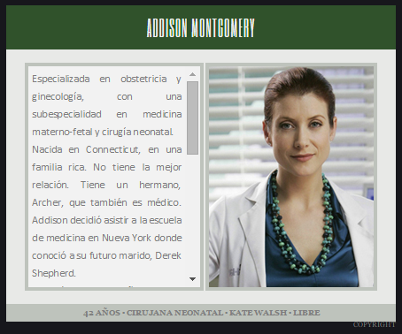 Buscamos a Addison Montgomery ¿RT?
seattlegrace.foroactivo.com