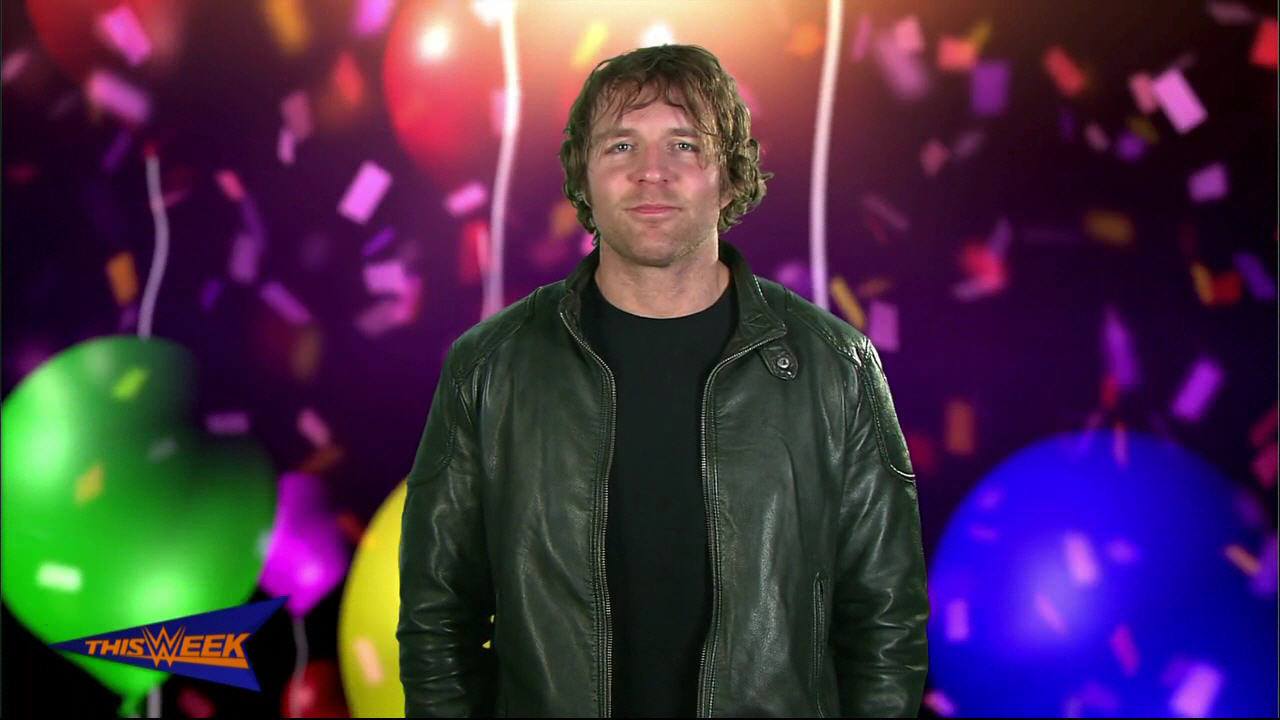 Happy Birthday to my favorite lunatic fringe/cutie Dean Ambrose. 