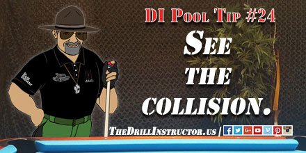 DIPoolDrills's tweet photo. DI Pool Tip #24 ~See the collision.
#thedrillinstructor #DIPoolTip #defenseshot #practicepool #pooldrills #playpool https://t.co/j1NB9uXmnc