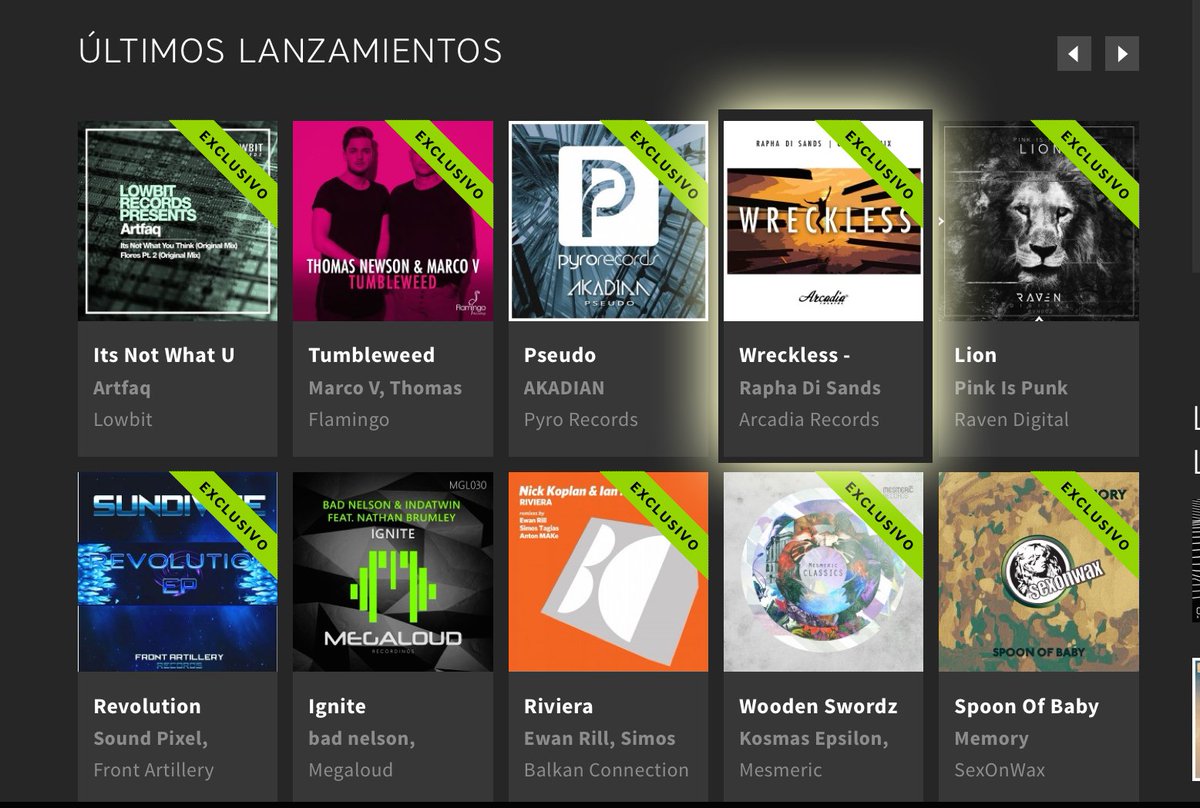 Josedemara's tweet photo. Estrenamos pelotazo en @ArcadiaRecords y además es Español!!!! @RaphaDiSands #Wreckless 👉👉📲 https://t.co/GcEVqI5tat https://t.co/ZnRgDpxY7a