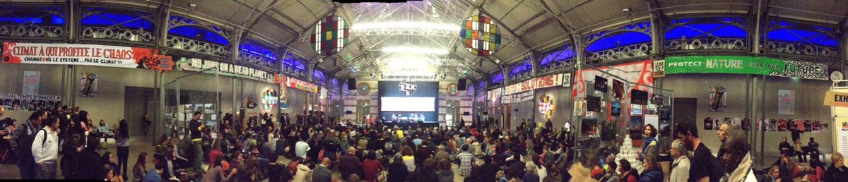 RACFrance's tweet photo. La Zone d'Action pour le Climat fait salle comble dès le premier soir ! https://t.co/UWA5PBiCpR