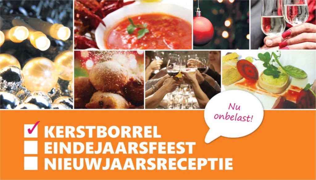 Kerstborrels en nieuwjaarsontbijten belast? #wkr  facebook.com/ONCE.EU/posts/… <a href="/BedrijvigOss/">Bedrijvig Oss</a> <a href="/ONCE_Cateraars/">ONCE</a>