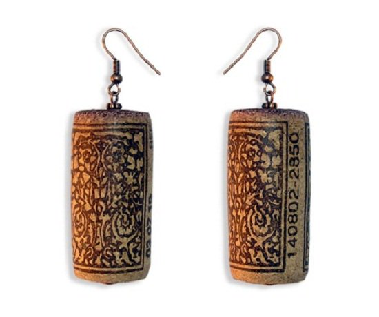 mixellany's tweet photo. #DIY cork #wine basket idea from @chicaandjo plus #cork #earrings Perfect for #Christmas @WineWankers @MrScottEddy https://t.co/xeMRX0hLnk