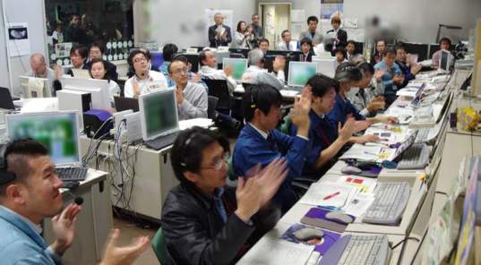 exploreplanets's tweet photo. Live from Sagamihara: #Akatsuki Orbit Insertion Success! https://t.co/TpvtR9EYoG https://t.co/NvrFVKP3ll