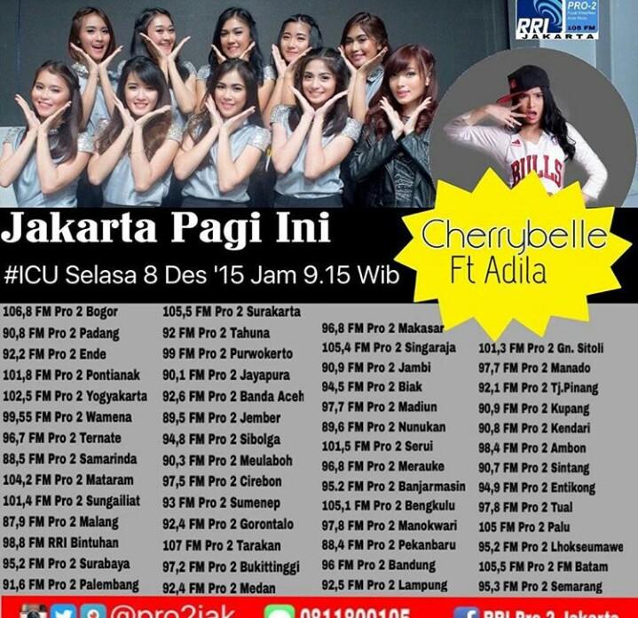 Mau kasih info nih besok <a href="/Cherrybelleindo/">Cherrybelle Indonesia</a> ada di ini dia