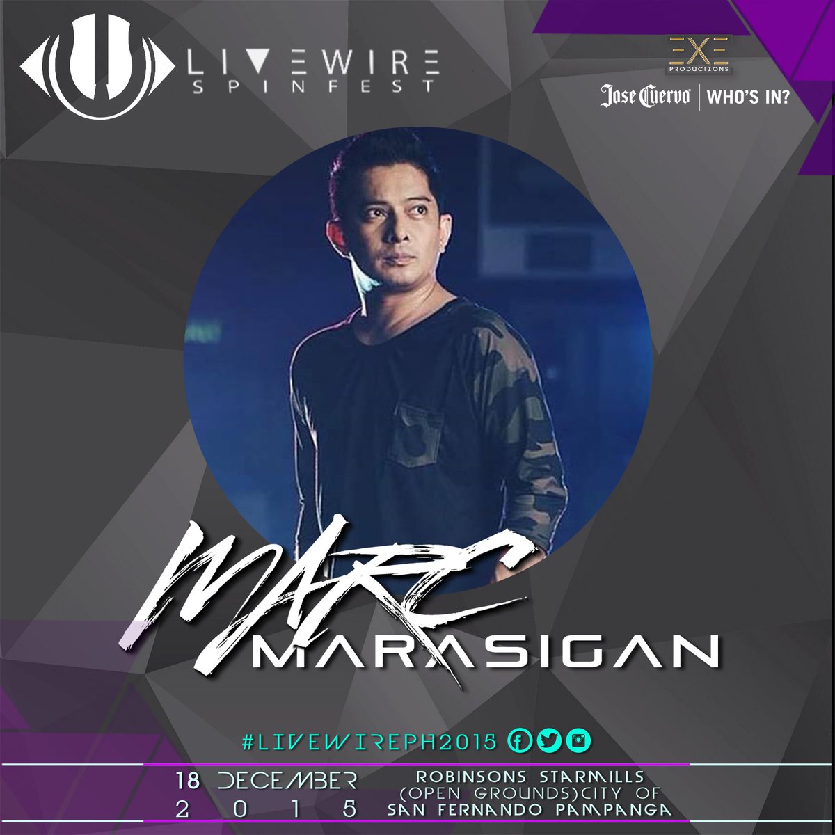 livewire_ph's tweet photo. Are in to Rave with @marcmarasigan!? 
#LivewirePH2015 #CuervoLivewire #LiveFeelRave #BeAlive https://t.co/hPGyDwPNjP
