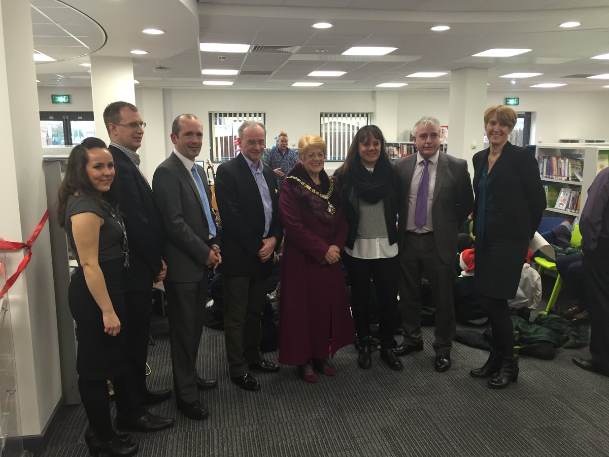 CHP on Twitter "Great to be at the opening of Hyson Green library at