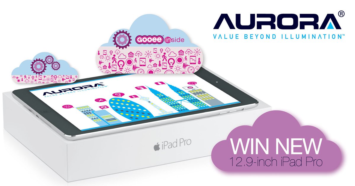 auroralighting's tweet image. Join our AuroraSmart #competition at: go.aurora.co/1HzpPQD and you could #win an #iPad - just RT &amp;amp; #follow us!