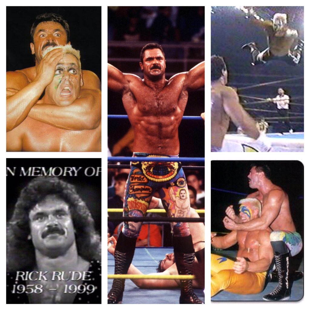 Happy Birthday to the late Rick Rude. I always enjoyed watching him & Sting feud. Deserves to be in the Hall of Fame 