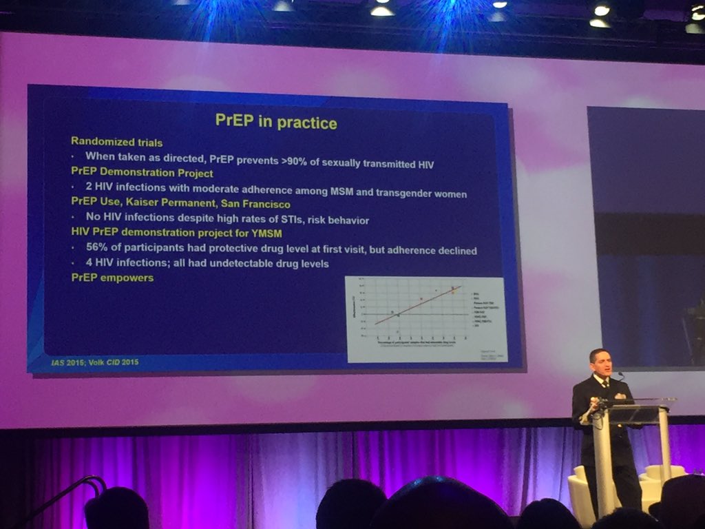 HIVpxresearch's tweet photo. Mermin: PrEP &amp; ART not just public health but justice. How make it normative part of healthcare? #NHPC2015 @CDCgov https://t.co/EoWDbbyvst