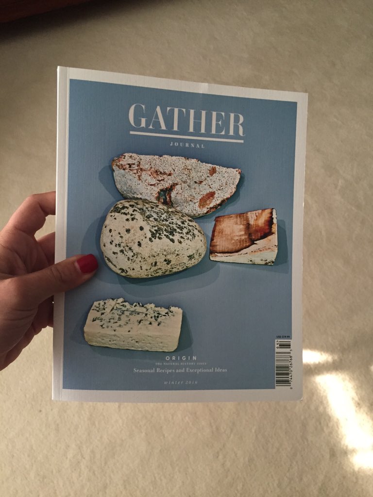 Check out the latest issue of @GatherJournal for shout outs to ancient grains, the Ice Man & more