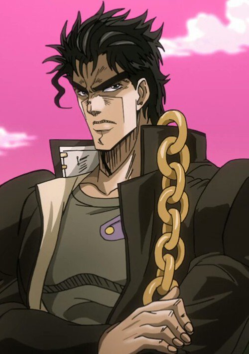 jotaro (hatless and angry)