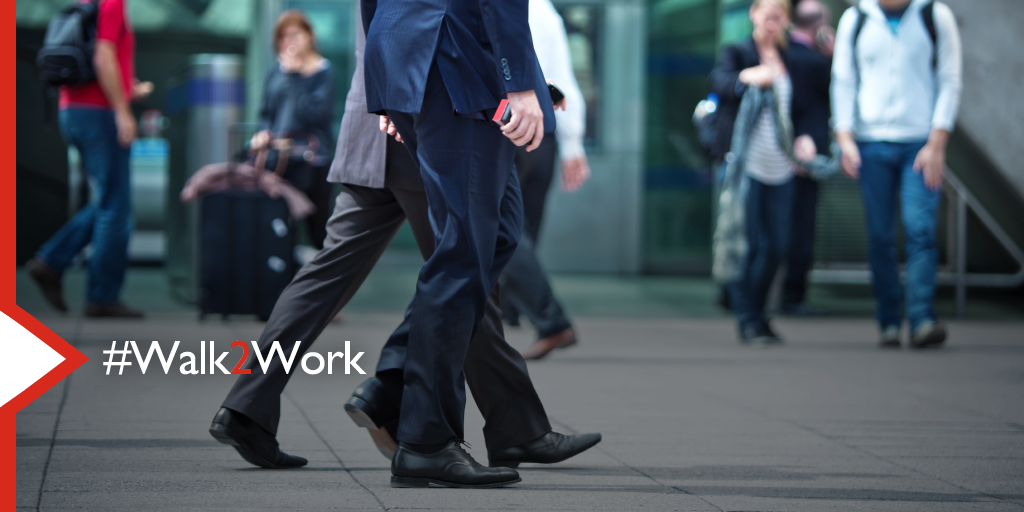 time2move's tweet photo. Want a good start to the week?Start with a #Walk2Work! It’ll wake you up & moving more can help lower #DVT risk https://t.co/pzj1HBMkDs