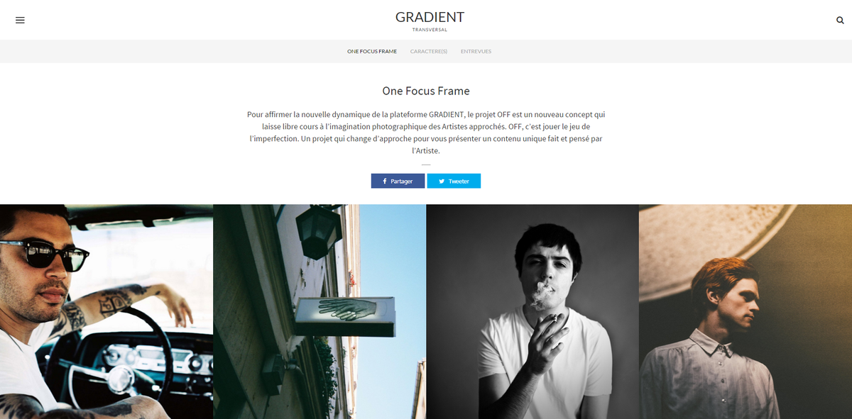gradient_mag's tweet photo. #newgradient #transversal #exclu Découvrez les 1ers OFF sur notre tte nouvelle plateforme > https://t.co/HO5E8JStsn https://t.co/yIkfyiCY7d