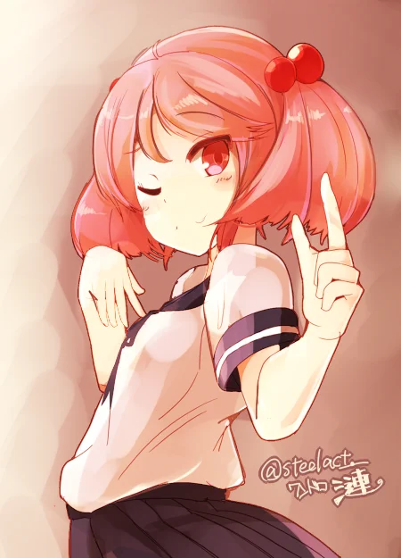 さざなみー。#艦これ版深夜の真剣お絵描き60分一本勝負#艦これ版真剣お絵描き60分一本勝負_20151207 