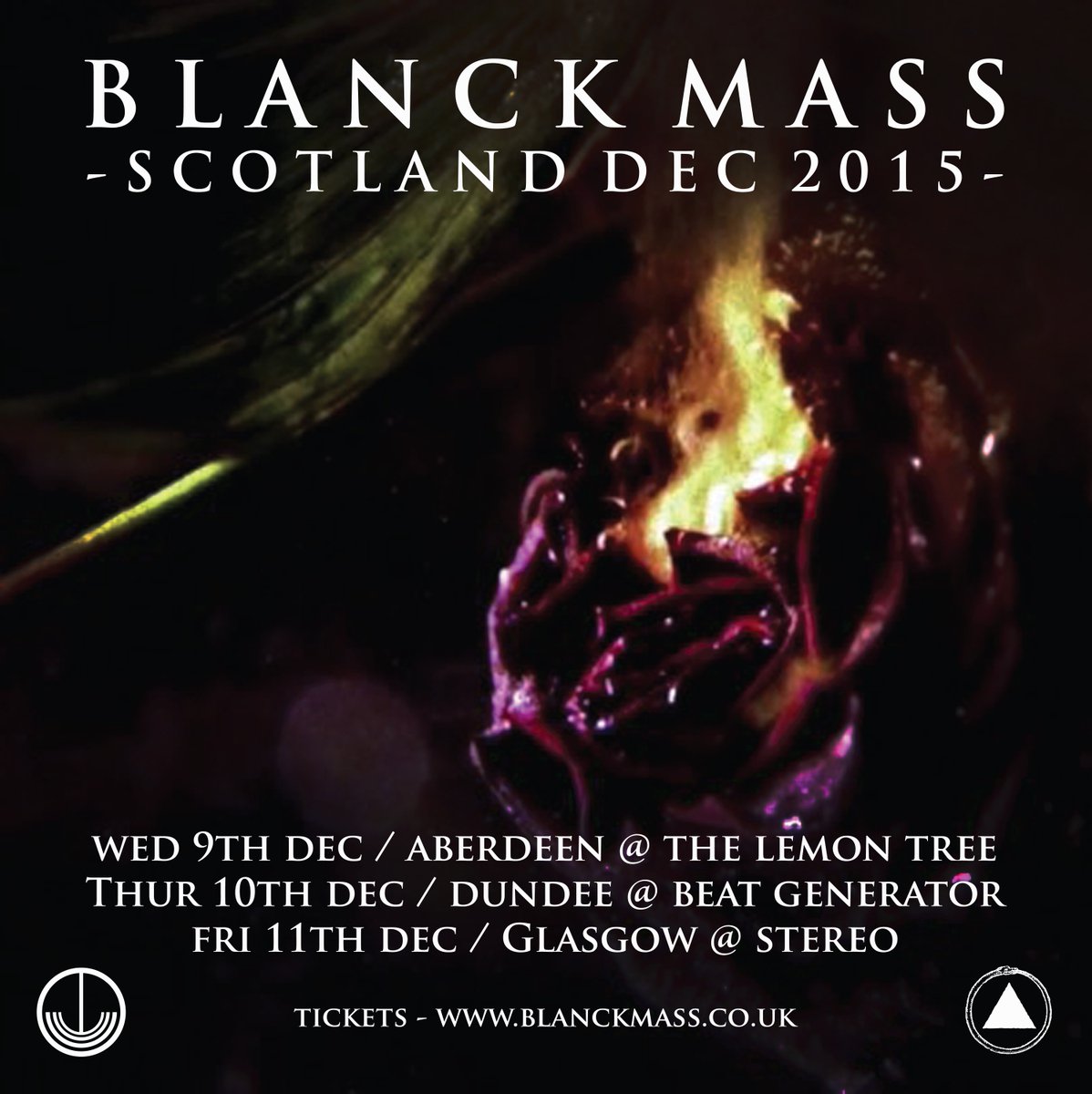 BlanckMass's tweet image. @BlanckMass Scottish tour dates start THIS WEDNESDAY in ABERDEEN. Tickets - blanckmass.co.uk/Shows