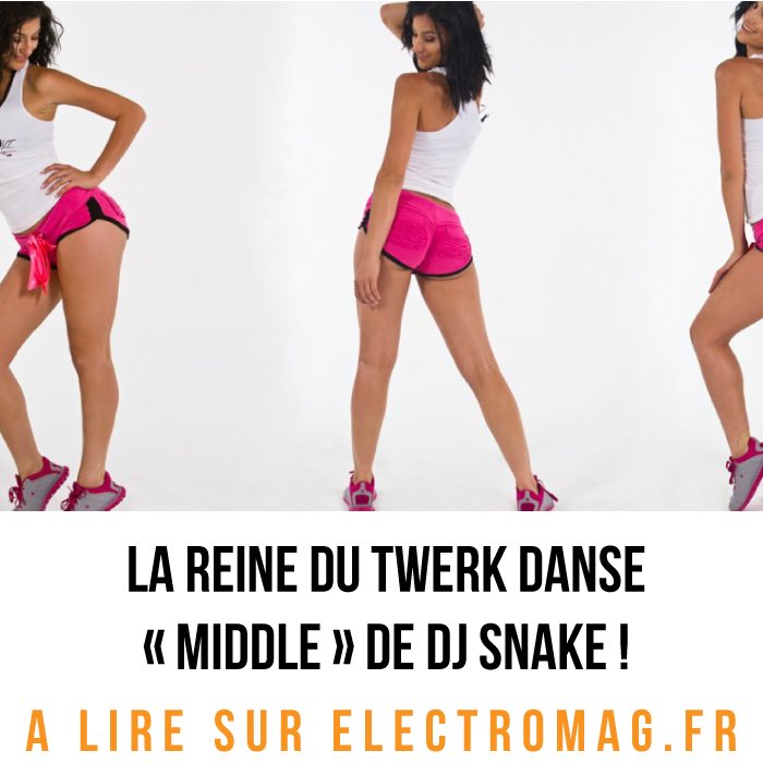 Electromag66's tweet photo. Découvrez la reine du Twerk @thelexypanterra qui danse sur Middle de @djsnake ! Sur electromag.fr #twerk #music https://t.co/YwiuxGhaWt