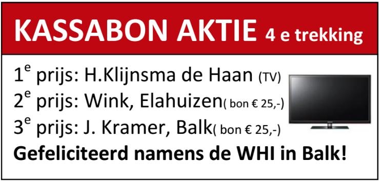 WHIBalk's tweet photo. Winnaars van de 4e trekking! Dit was ook de laatste trekking! Bedankt voor uw deelname. https://t.co/ZpehaB1r6n https://t.co/IHgFHAJrWK
