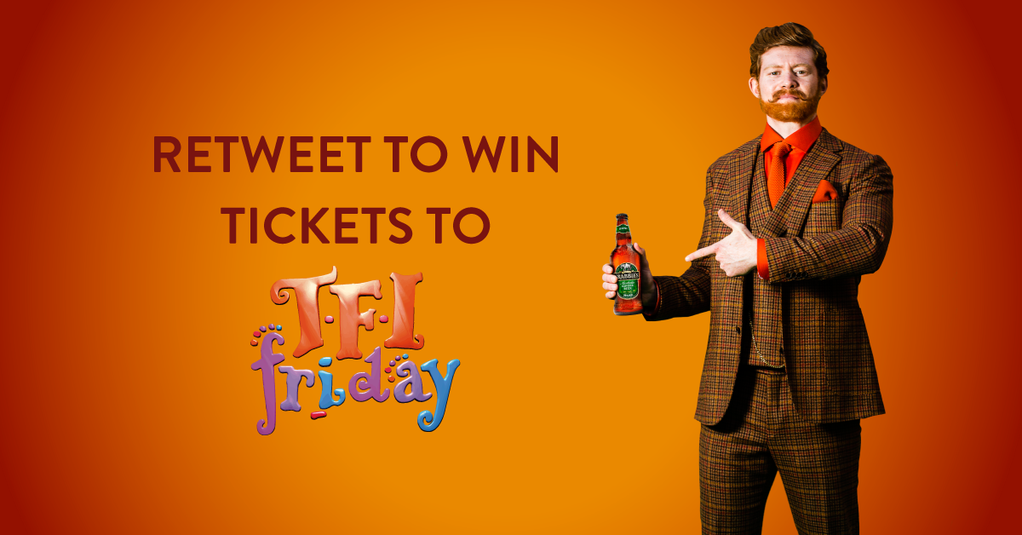 Want to be at the filming of <a href="/TFIFridayLIVE/">TFI Friday</a> this Friday? Follow &amp; retweet to win 2 tickets! crabbi.es/TermsC0nditions