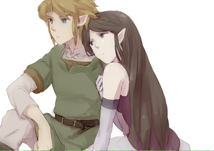 TrueQueenZelda's tweet photo. When my babe @TrueLinkKing watches T.V. #ZeLink #LegendOfZelda https://t.co/Y3mESVOOjp