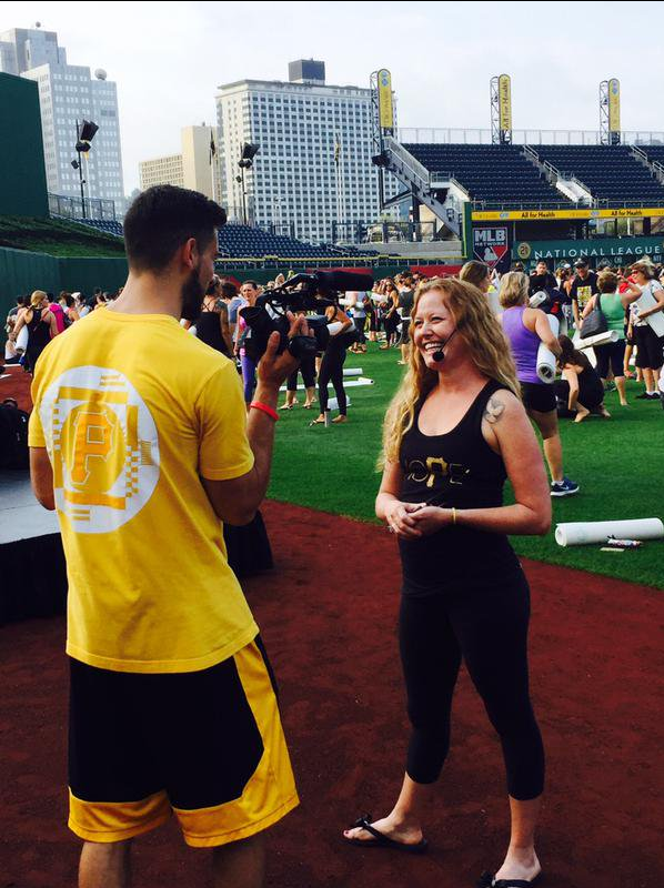 PittEducation's tweet photo. Exercise physiology PhD student @ShermanSally inspires health through movement https://t.co/mGCpWSNtOm @BeFit_PITT https://t.co/qEhroxf2Bc