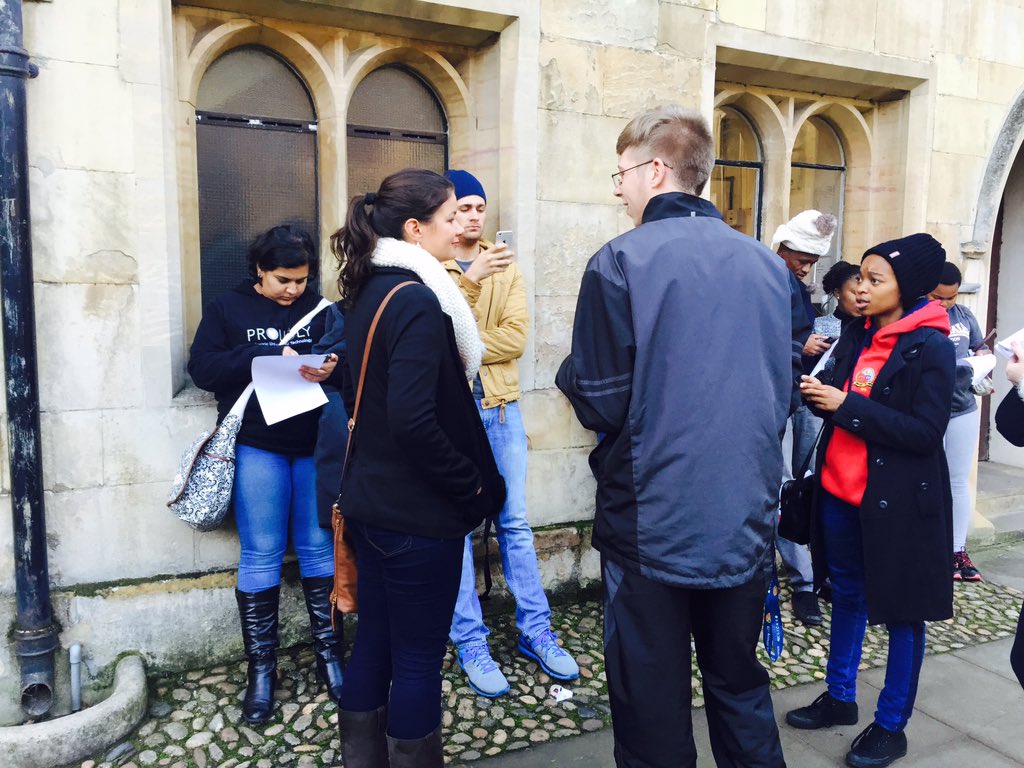 AbeBaileyTravel's tweet photo. The Abes at @PembrokeCollege Cambridge. https://t.co/DOXpfXqoia