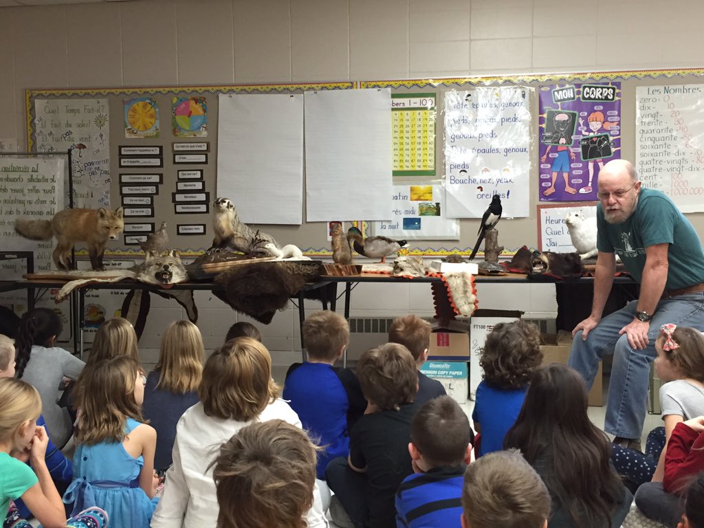 Animals in Winter presentation. Where do bears store their food in the winter? #grade23life