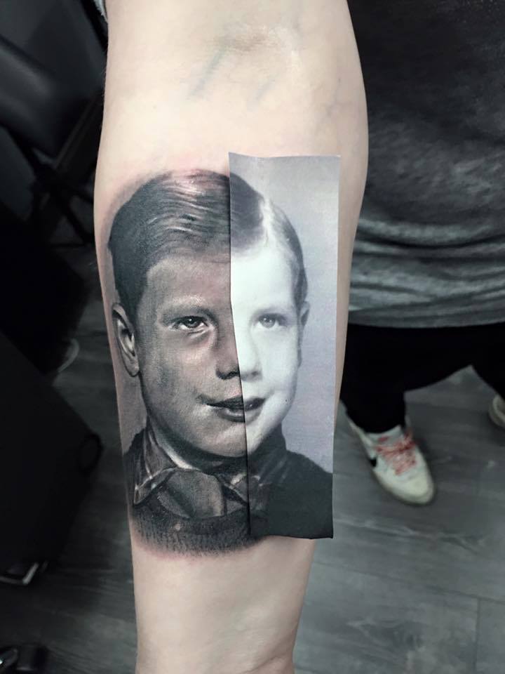 HolyGrailTattoo's tweet photo. Fantastic portrait by Andreas.Call 07462101369 /01200539406 To Book Or Visit Our New Website https://t.co/8fd0d8mFM5 https://t.co/5bmeYFHskq