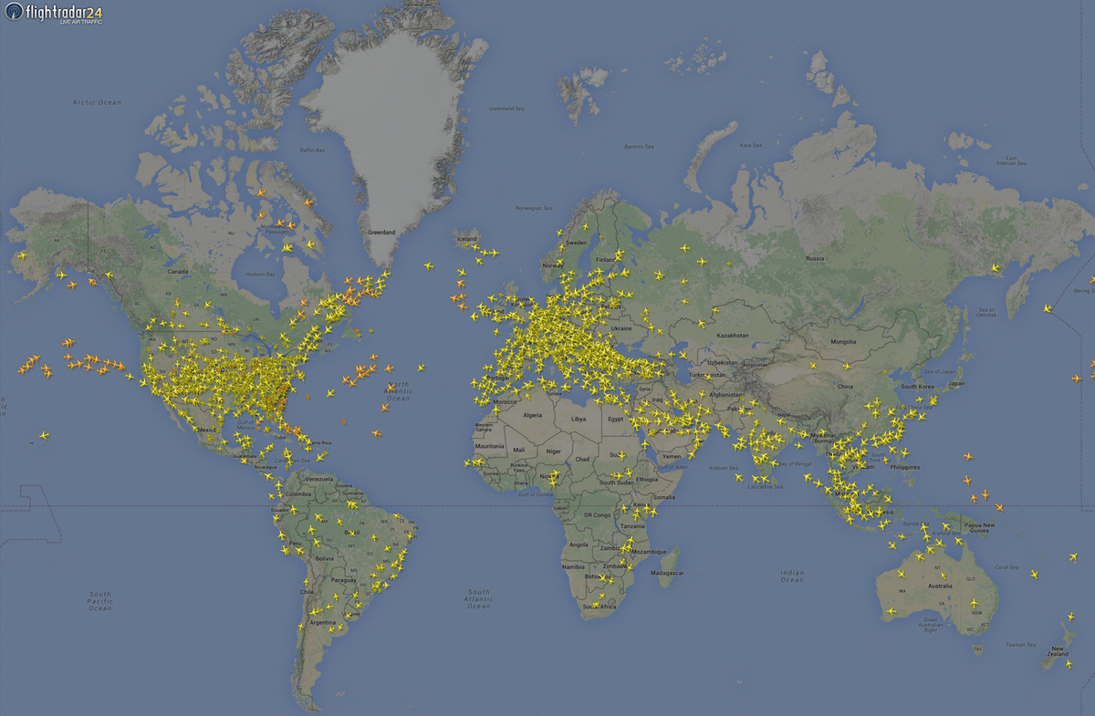 Flightradar24 tweet media