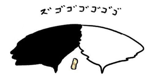 ブラックホール vs ホワイトホール vs ちくわ 