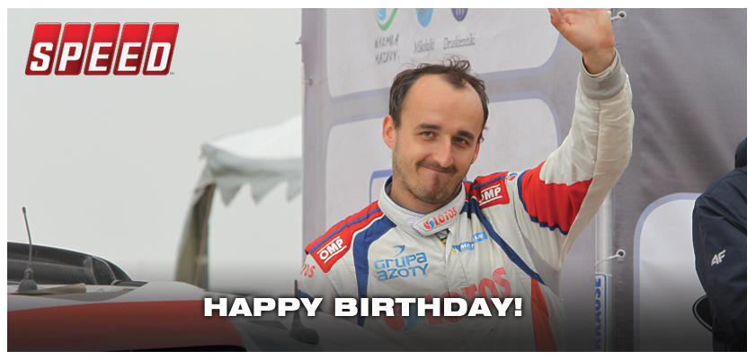 Wishing rally driver & former race winner Robert Kubica a HAPPY BIRTHDAY!! 