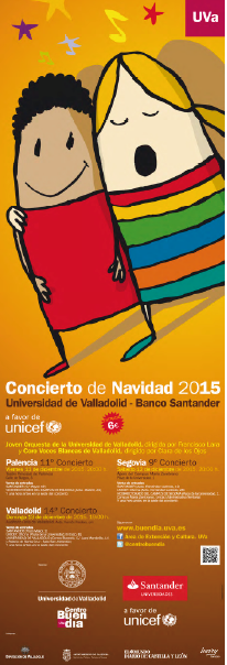 UNICEFCyL's tweet photo. Cita ineludible el 13/12 en @feriavalladolid: concierto a favor de @UNICEF_es de @OrquestaUVA. Entrada 6€ https://t.co/WD9gzEHYpN