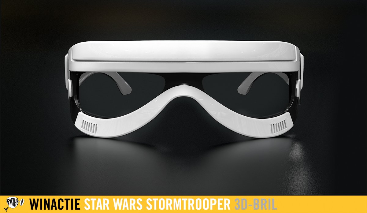 Pathé Nederland ar Twitter: "RT om kans te maken op de 3D-bril van Star  Wars! Deze week alle info over de verkoop van dit collectors item.  https://t.co/0WlqmKtirP" / Twitter