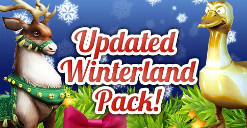 Wizard101's tweet photo. We've updated the Winterland Pack with all new festive items!
https://t.co/Rq8k3Ho8YF https://t.co/SpRwRhpwKD