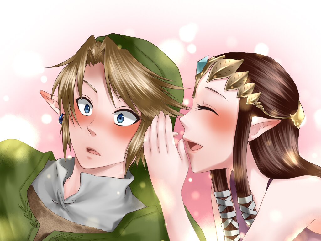 TrueQueenZelda's tweet photo. Telling @truekinglink what I want from him!!! #ZeLink #LegendOfZelda https://t.co/DiZG3xRtoJ