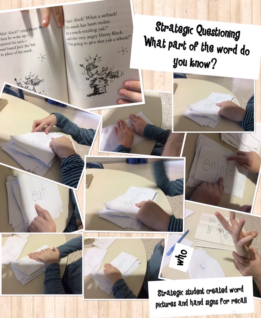 Our favourite question prompt #literacy #studentconfidence #studentownership #reading <a href="/glencairnschool/">Glen Cairn PS</a>