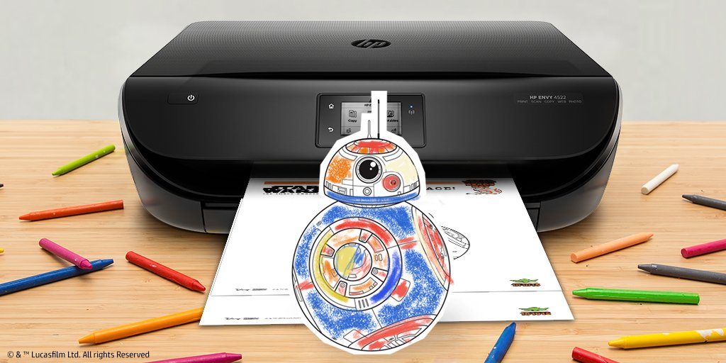 HP's tweet photo. Print &amp; color #StarWars Printables w/ HP Instant Ink. Save up to 50% on ink &amp; #NeverRunOut. https://t.co/dpR6IS7DJL https://t.co/DuUVAPl3w8