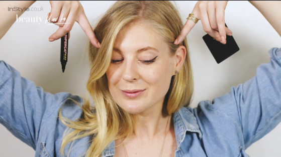 WATCH:  Our Acting Beauty Editor <a href="/katieservice/">Katie Service</a> master the credit card liner #BeautyHack po.st/oBjGRD