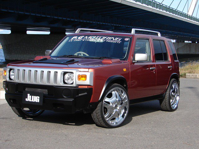 まい すた Twitter ನಲ ಲ 日産 ラシーンのハマー風カスタムがなかなかツボ ときどき街で見かけるあの車に ハマーを意識した外装パーツを取り付け 面白い T Co Fwgnhbde4c