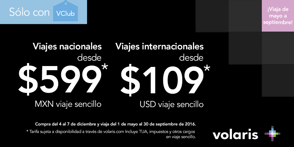 viajaVolaris's tweet photo. Hoy es tu última oportunidad para aprovechar esta #PromoNegra. https://t.co/f3pIlrOYeh https://t.co/PZmdVWQHaD