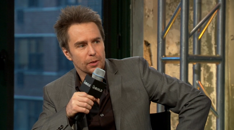 BUILDseriesNYC's tweet photo. "I remember @SteveCarell reacting to being called 'creepy', and I was like 'Welcome to my life dude!'" Sam Rockwell https://t.co/mb9pLqvHlo