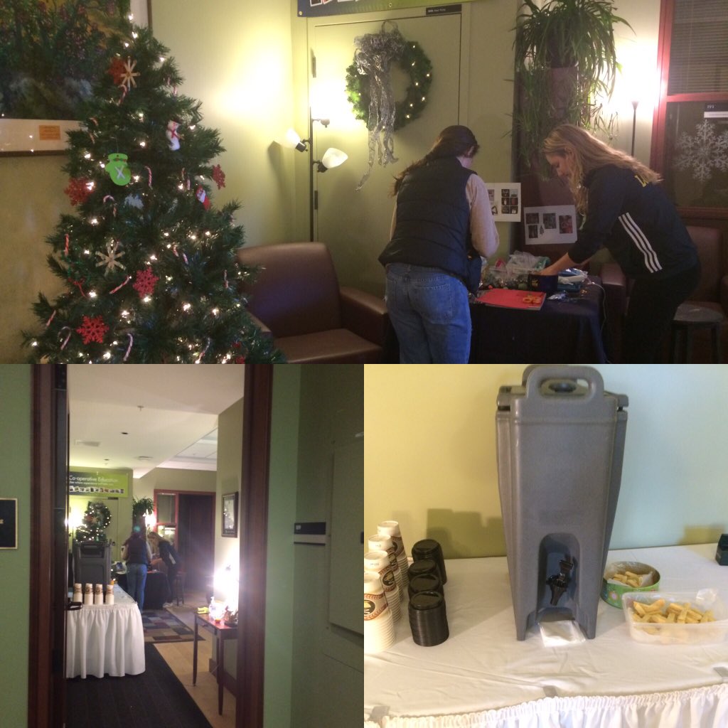 StFXCoop's tweet photo. @stfxuniversity Take a study break! Come have a treat and make an ornament! #schwartz189 #stfxcoop #stfxcareers https://t.co/AVmWkqhCjy