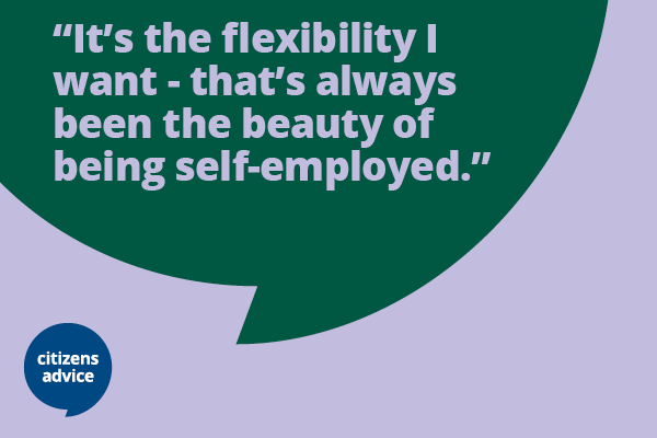 CitizensAdvice's tweet photo. Our new #goingsolo report looks at the lives and challenges of #selfemployed people 
https://t.co/bu6RBP2EoP https://t.co/Lw0tKS4wnC