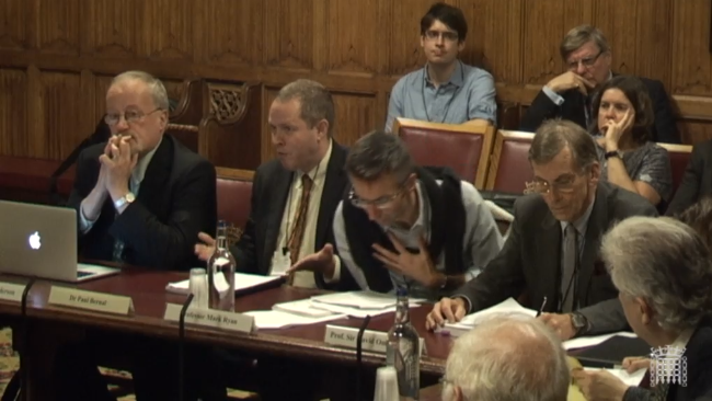 #UEA's @PaulbernalUK giving evidence on the #InvestigatoryPowersBill in Parliament. Stream:bit.ly/1SIFo9n