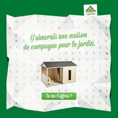Lobbens_M's tweet photo. Please!! j'aimerais bien une petite cabane en bois pour mon jardin!! Kisss https://t.co/kJd2YX4niN