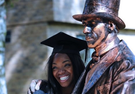 Bruneluni's tweet photo. Today is the day - #BrunelGrad2015! Follow the action on our live stream https://t.co/kOdZXVk877 #TeamBrunel https://t.co/sxUXEryvE8