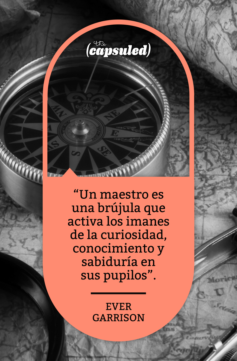 thecapsuled's tweet photo. La #enseñanza es todo un arte. #LaQuoteCapsulada de #EverGarrison https://t.co/ybFBMrPMVv
